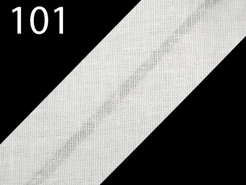 Schrägband Aus Baumwolle – 25 Mm Breit, 5 Meter Lang, Farbe Salbei